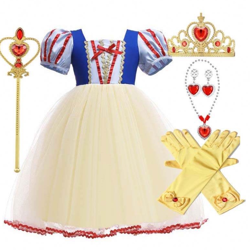 Snow White Classic Toddler Costume Princess Costumes Baby Little Toddler Girls Snow White Dress HCSW-001