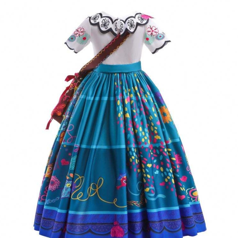 Baige Encanto Mirabel คอสเพลย์เครื่องแต่งกายทีวี&movie kids แฟนซี Carnival Easter Princess Dress mfmw002