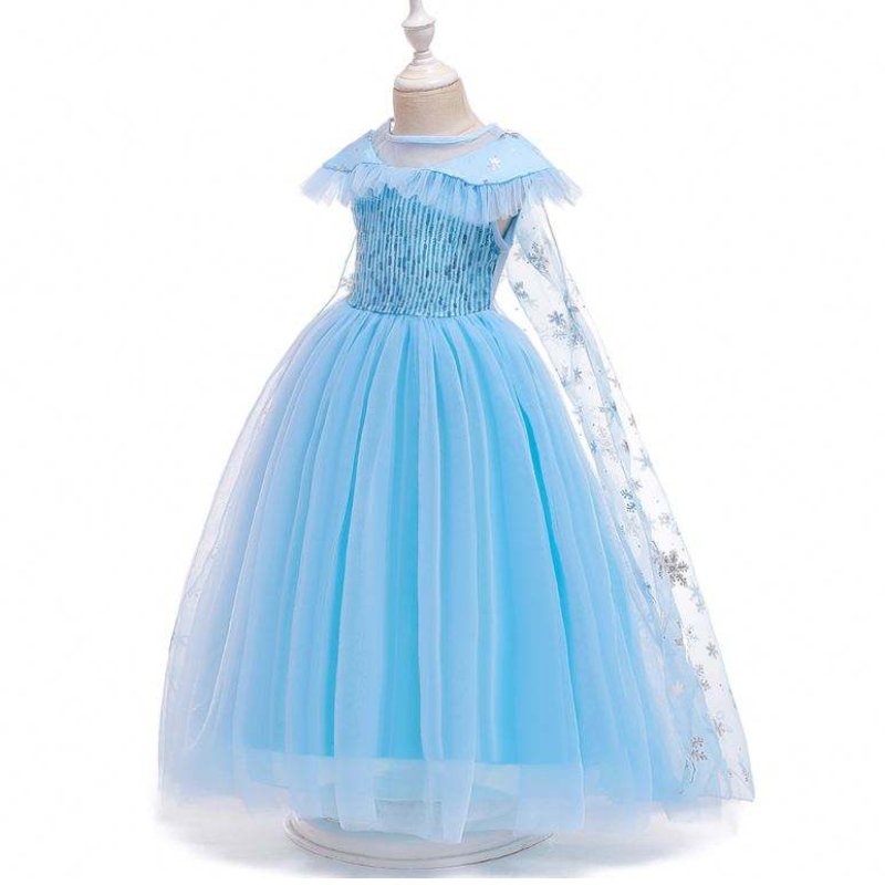 ขายส่งเด็กใหม่เสื้อผ้า Elsa Princess ชุดเด็กชุดเด็กผู้หญิง