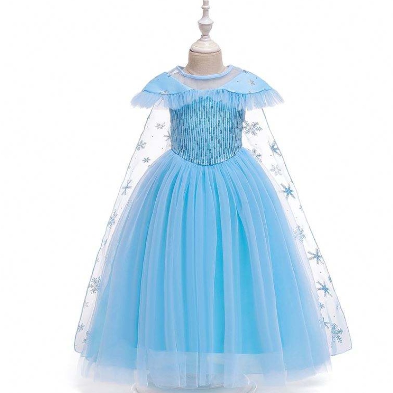 ขายส่งเด็กใหม่เสื้อผ้า Elsa Princess ชุดเด็กชุดเด็กผู้หญิง