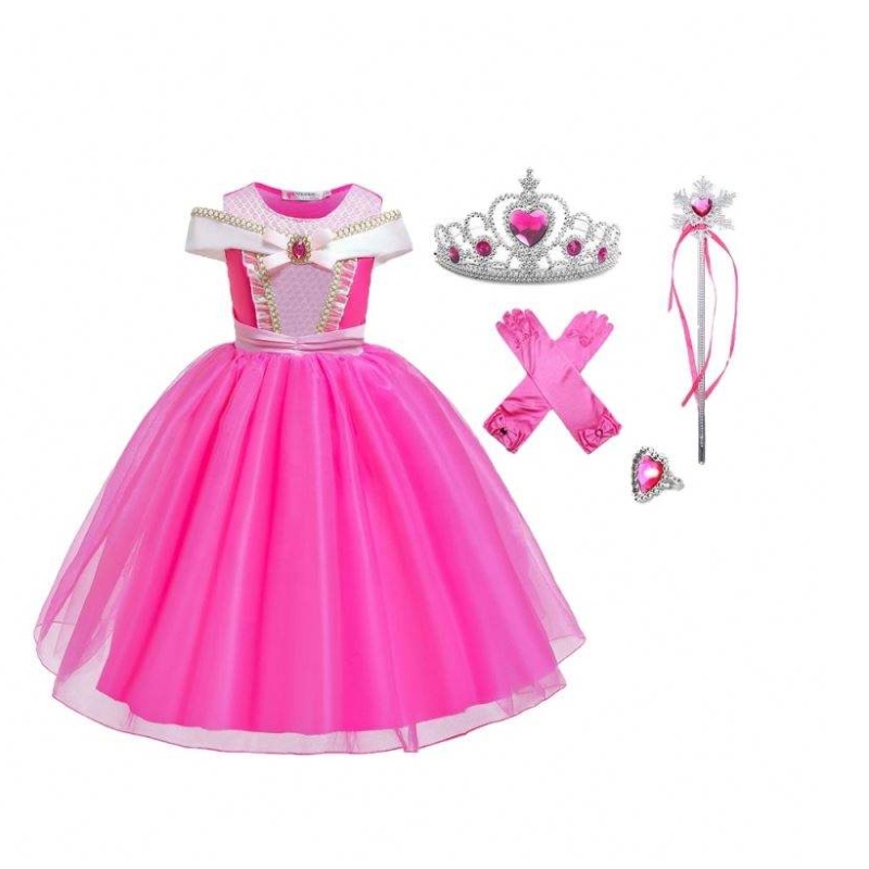 Carnival Cossplay Princess Sleeping Beauty Dress คริสต์มาสสาววันเกิดปาร์ตี้แฟนซีชุดเด็กชุด