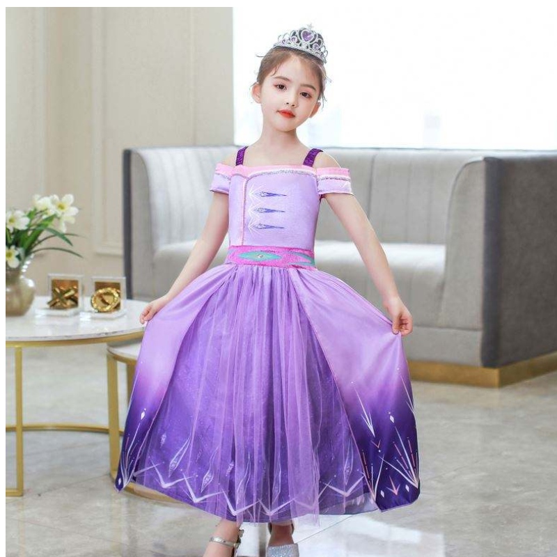 Baige Halloween Princess Dress Girl Cosplay Dreses Child Summer Aisha Queen Children \\ S Skir
