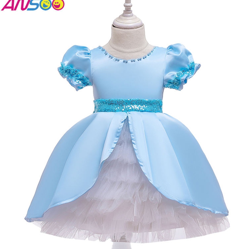 Ansoo Kids Clothle Princess Dresses Butterflies Sequin Tutu Dress Children Halloween Party Party