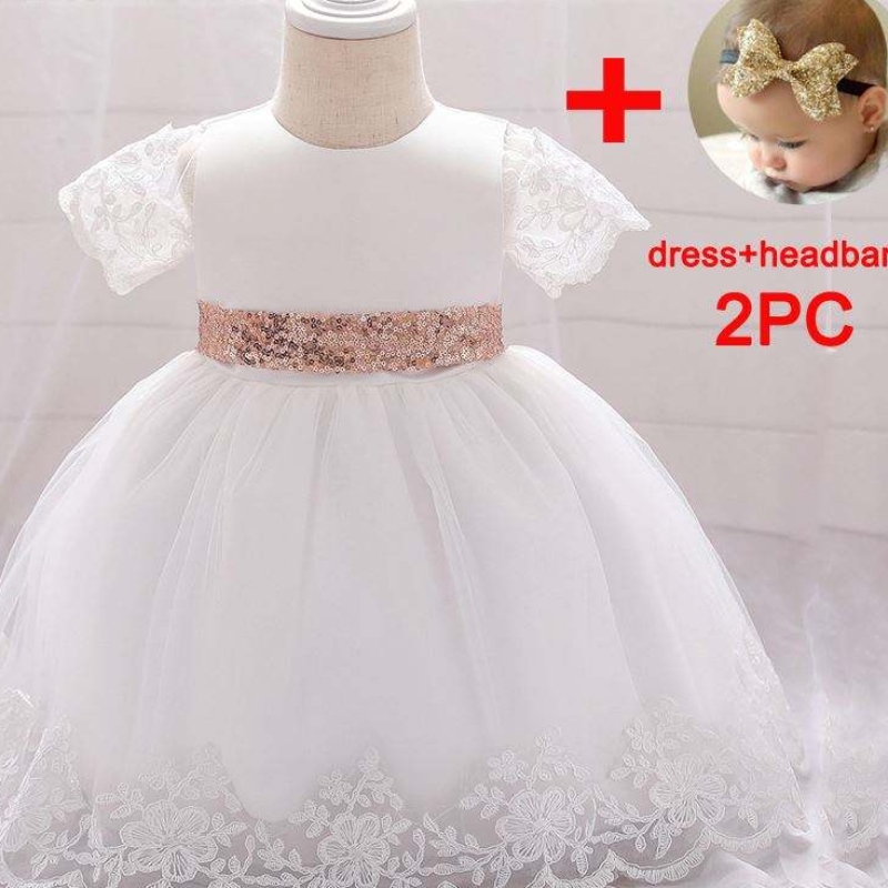 Baige Wholesale Children ชุดสาวน่ารักเครื่องแต่งกายทองคำสายเด็กชุดปาร์ตี้ l1926xz