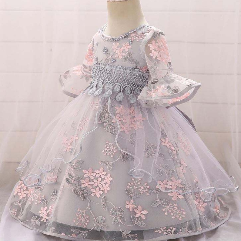 สาวชุดดอกไม้เจ้าหญิง Anna Elsa Halloween Costumes Dress Baby Girl Party Dress l5015xz