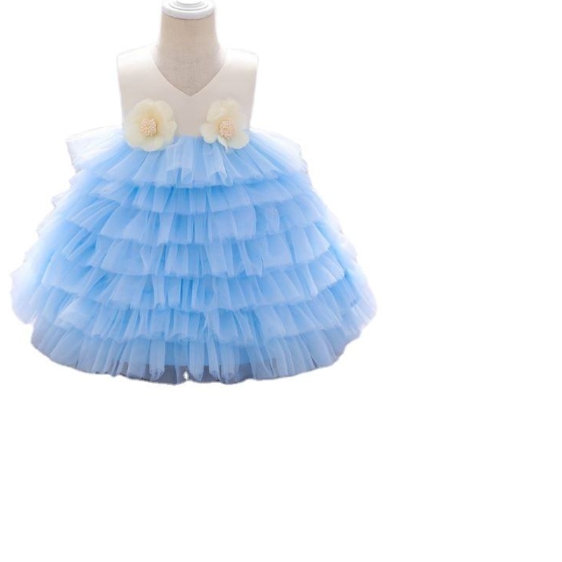 baige เด็กล่าสุดวันเกิดบัพติศมาชุดสาว 0-6 ปีเด็กสาว tutu เดรส