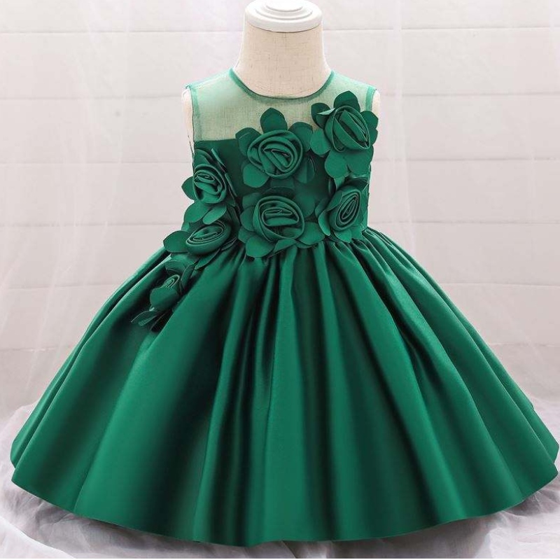 baige 0-10 ปีขายส่ง baby frock ออกแบบรูปแบบเด็กสไตล์ใหม่ L5068xz