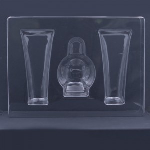 ถาดบรรจุภัณฑ์พลาสติกพลาสติกเครื่องสำอางที่กำหนดเอง