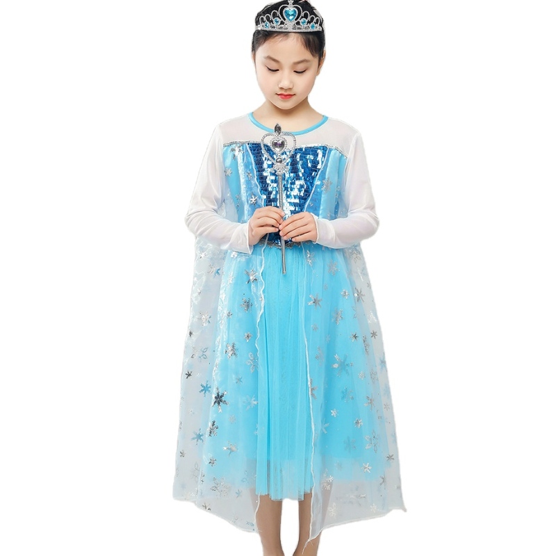 Girls \\ 'Ice Princess Dress Birthday Halloween Christmas Fancy Party Outfit