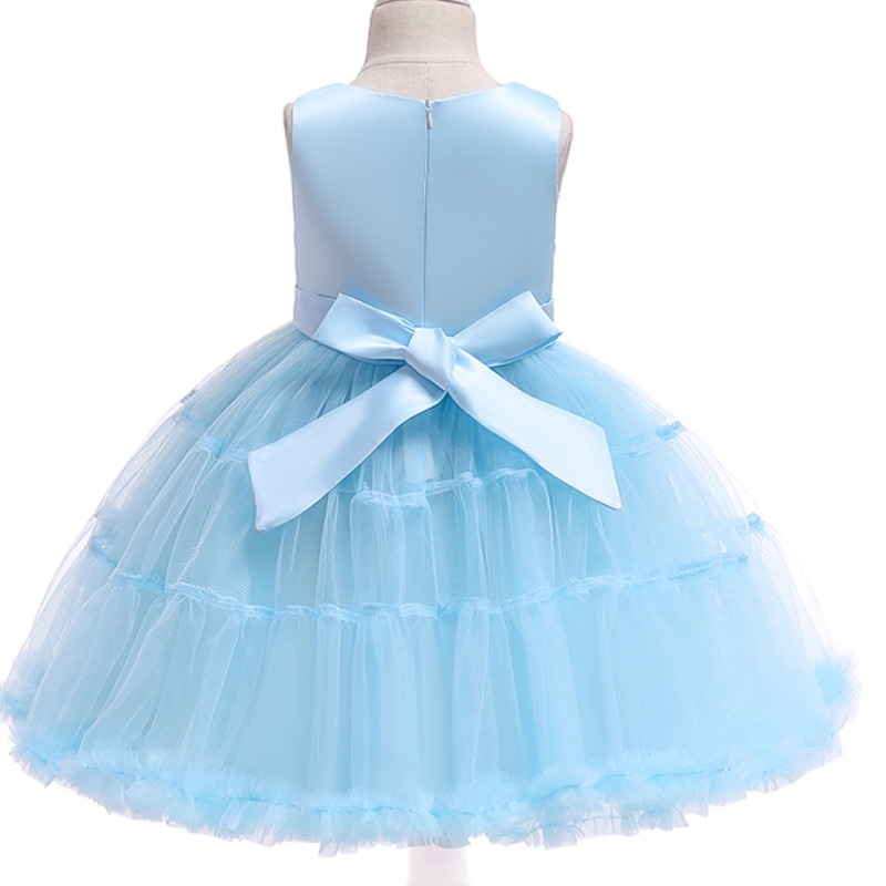 Ansoo Unicorn Rainbow Baby Girl ชุดวันเกิดผ้าฝ้ายสาวเจ้าหญิงปาร์ตี้ชุดแต่งงานสีม่วงสำหรับ 1-6 y Girls Tutu