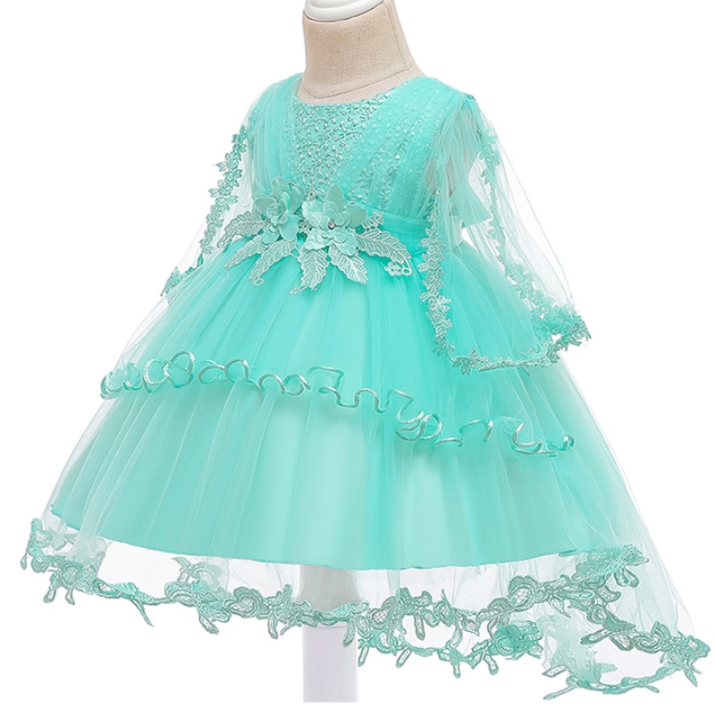 ansoo design design gauze ชุดผ้าคลุมไหล่ดอกไม้เด็ก ๆ \\ s กระโปรง tutu กระโปรงคริสต์มาสปาร์ตี้ยามเย็นสำหรับสาวน้อย