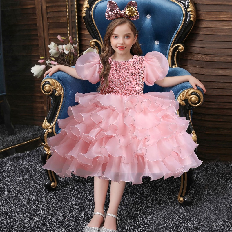 ชุดแต่งงานชุดสำหรับสาวดอกไม้ tulle วันเกิดเด็กชุด tutu beading prom prom gown เด็กชุดเจ้าหญิงสง่างาม