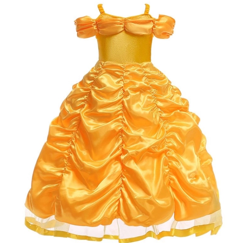 Belle Costume Girls Beauty and the Beast Princess แต่งตัวเด็ก ๆ