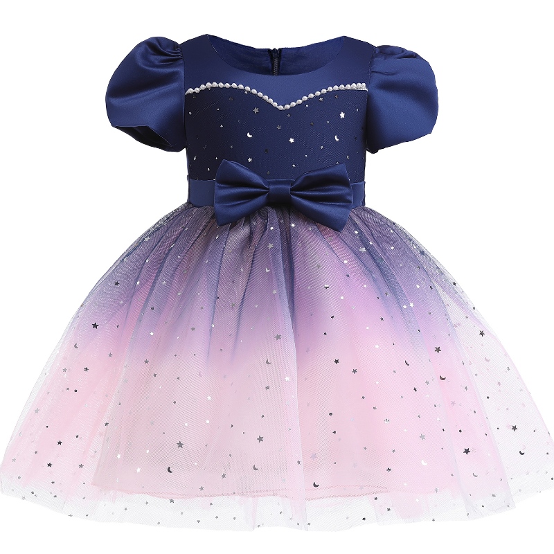 Summer Elsa Princess Dress Sequin Tutu กระโปรงเด็กชุดปาร์ตี้