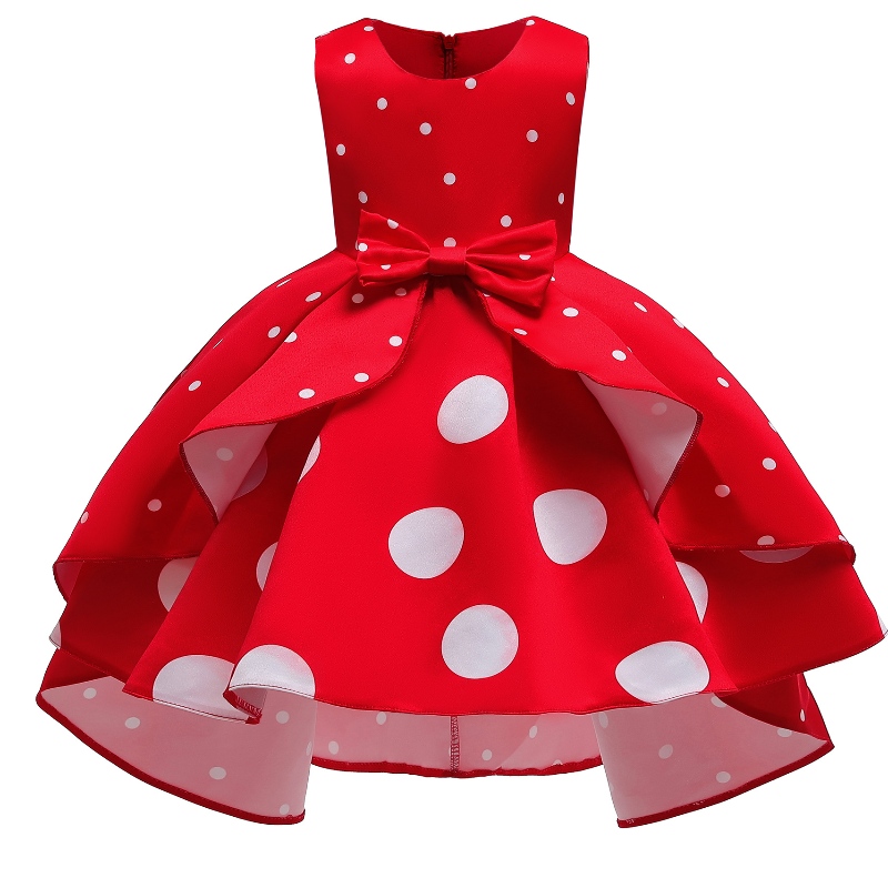 ชุดปาร์ตี้สาว ๆ Polka Dot Princess Dress \\ s Amazon Dress Skirt