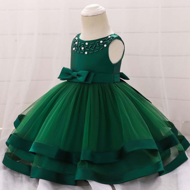 Pearl Baby Girls Ballet Tutu Dress Summer Hot Sale ขายส่งงานแต่งงานงานแต่งงาน