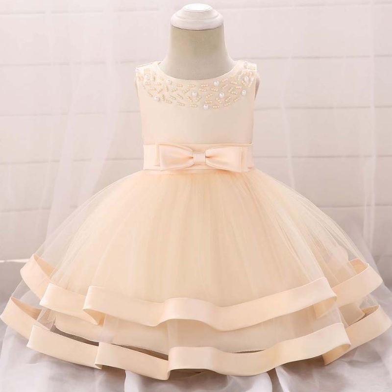 Pearl Baby Girls Ballet Tutu Dress Summer Hot Sale ขายส่งงานแต่งงานงานแต่งงาน