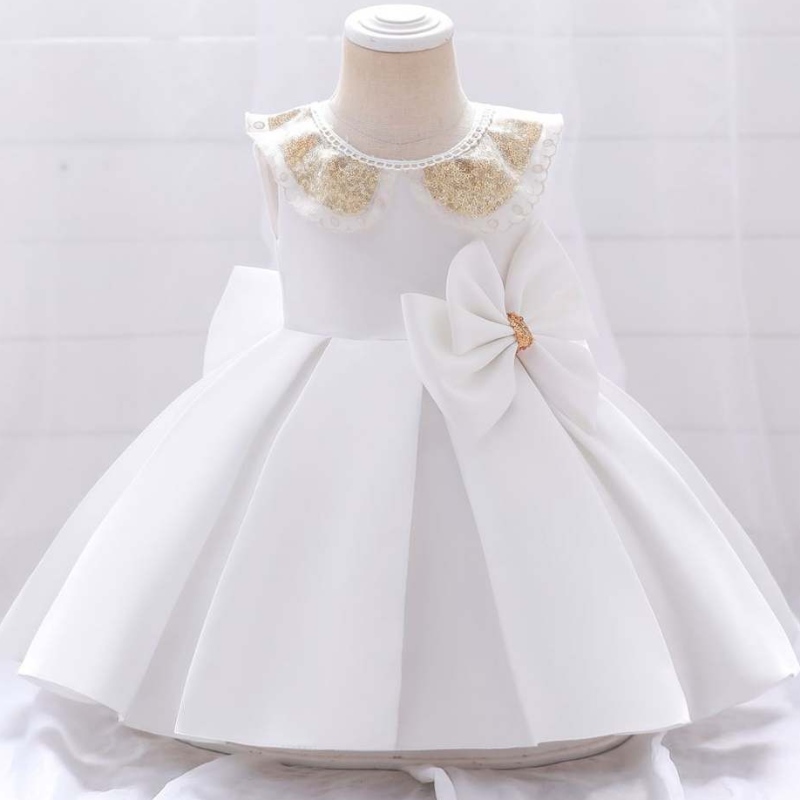 Baige ใหม่ Born Baby Girl Party สีขาว Communion ชุดบัพติศมาชุดเด็กทารก