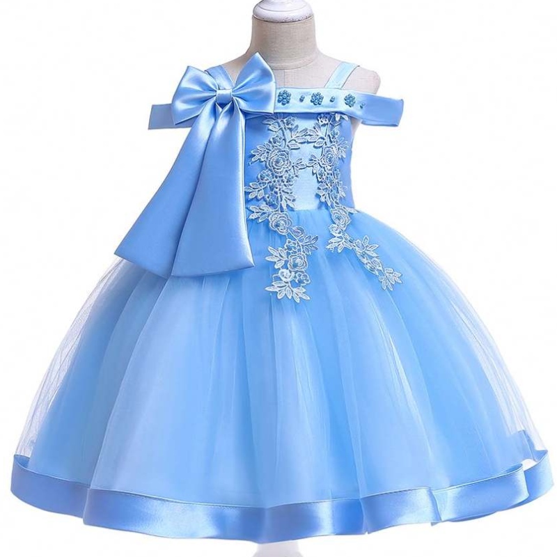 Baige New Frock Kids Party Dress Flower Flower Full Moon วันเกิดชุดวันเกิด l5081xz