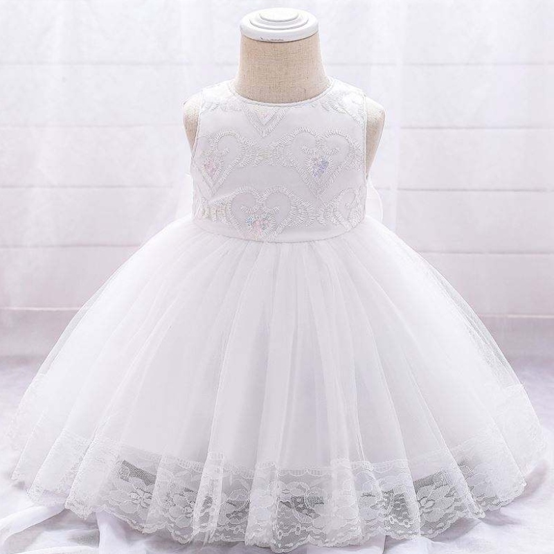 Baige Flower Girl Dresses Wedding ชุดราตรีสำหรับเด็กชุดเด็กชุดเด็กทารกแรกเกิดเด็กผู้หญิง Frocks