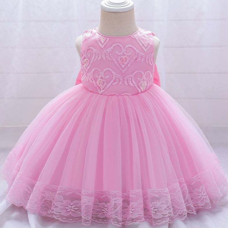 Baige Flower Girl Dresses Wedding ชุดราตรีสำหรับเด็กชุดเด็กชุดเด็กทารกแรกเกิดเด็กผู้หญิง Frocks