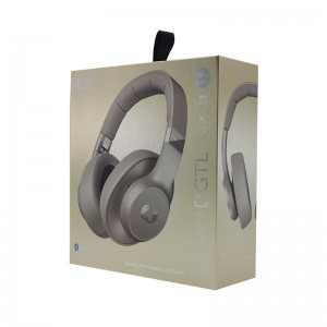 หูฟังกล่องบรรจุภัณฑ์กระดาษทองแดงคู่ลามิเนตบอร์ดบอร์ดแผ่นพับกล่องกระดาษแข็งกล่องกระดาษแข็งกล่องกระดาษแข็ง