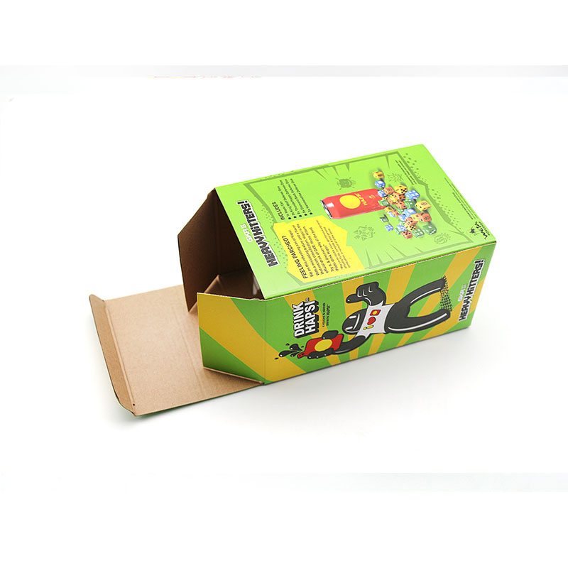 ของเล่นอิเล็กทรอนิกส์กล่องกระดาษลูกฟูกบรรจุภัณฑ์การพิมพ์หน้าต่างโปร่งใสออกแบบระดับไฮเอนด์