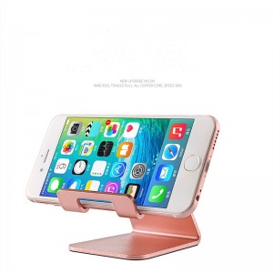 ตัวยึดโทรศัพท์มือถือสามารถพิมพ์โลโก้ขององค์กรของขวัญโลหะขี้เกียจโทรศัพท์มือถือแท็บเล็ต Universal Bracket