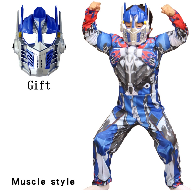 Boys Optimus Muscle หุ่น