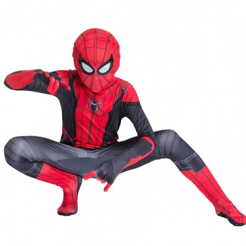 2022 Wholesale Classic Style Red Black Suit TV&movie Figura de Accion Sets Spider Man Movie