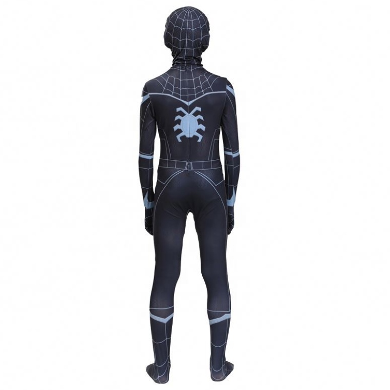 Masking Shadow Spider Mask TV&film Avenger Halloween Cosplay เสื้อผ้าสำหรับเด็ก&adults superhero black spiderman ชุดสูท