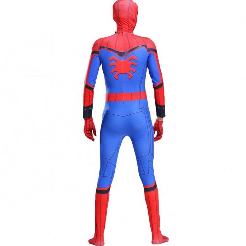 เกมทีวีเกมบอดี้สูท-เด็ก-คู่ขนานจักรวาล Black Spider Jumpsuit ผู้ใหญ่อนิเมะคอสเพลย์ Spiderman Halloween เครื่องแต่งกาย