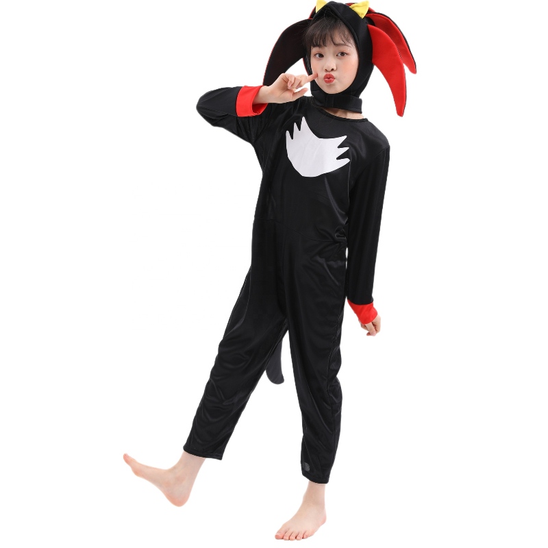 ขายร้อนคุณภาพสูง Sonic The Hedgehog Jumpsuits Halloween Cosplay Cosplay สำหรับเด็กผู้ชายและเด็กผู้หญิง