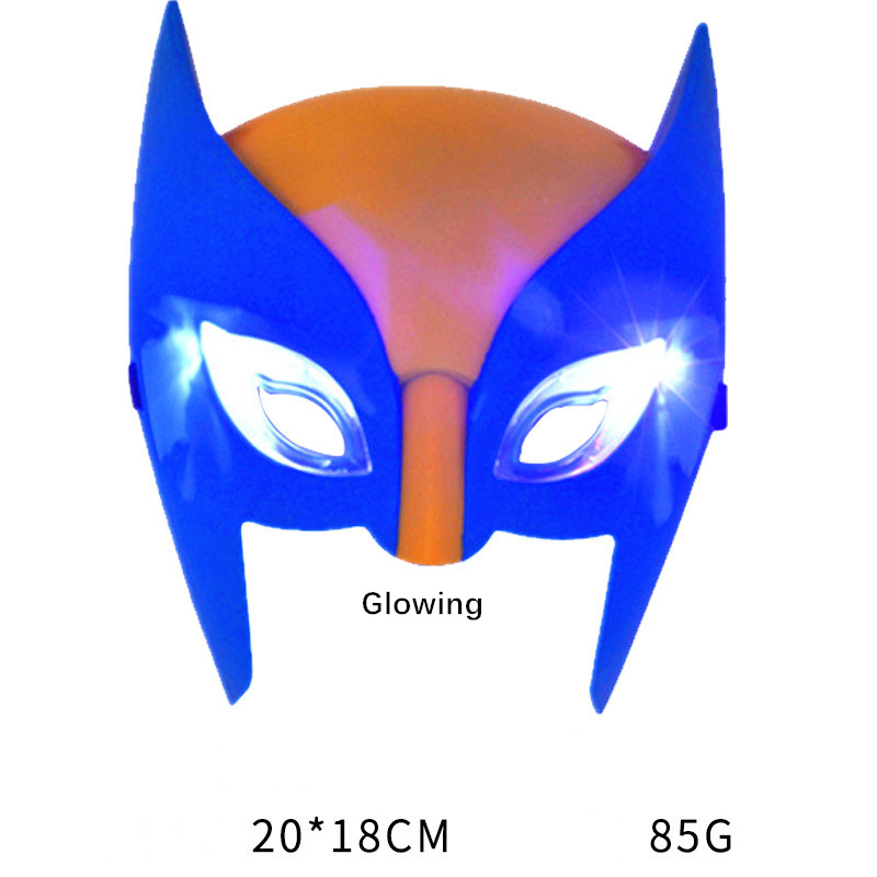 Wolverine Plastic Claw Facepiece Cloak Weapon Halloween Cosplay Party ของเล่นปาร์ตี้