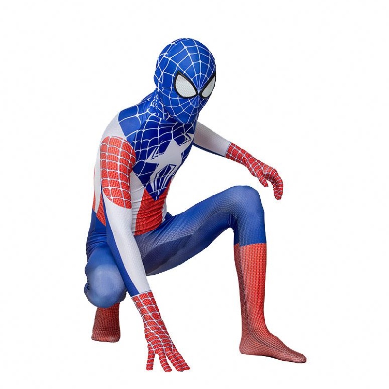 ชุดคอสเพลย์ Halloween Spiderman Party Wear Marvel โรงงานปรับแต่งบอดี้รัดรูป