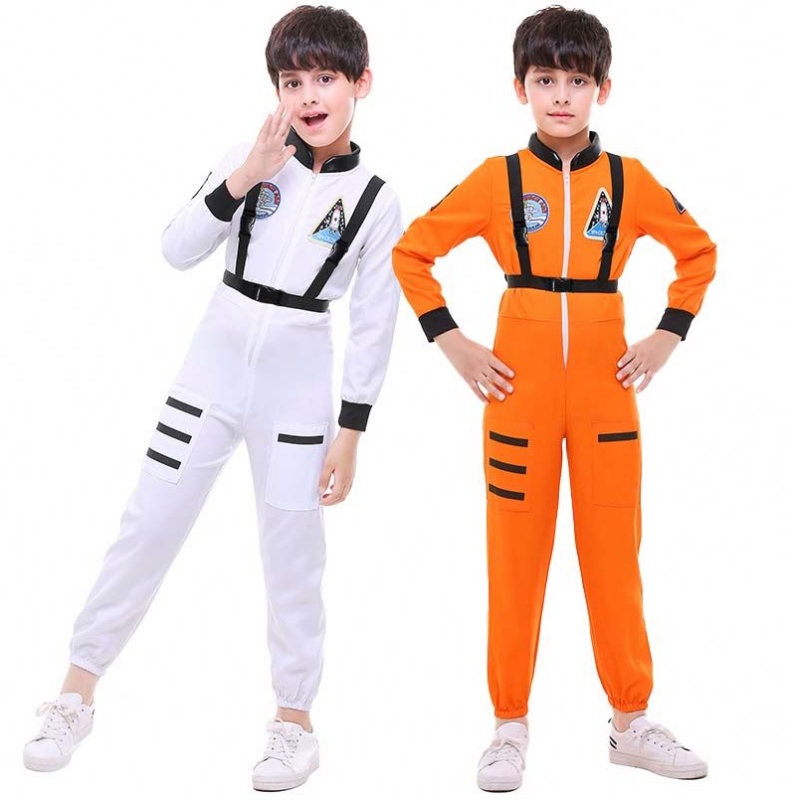 Halloween Boys Girls Kids Space บทบาทเล่นนักบินอวกาศเด็กชุด