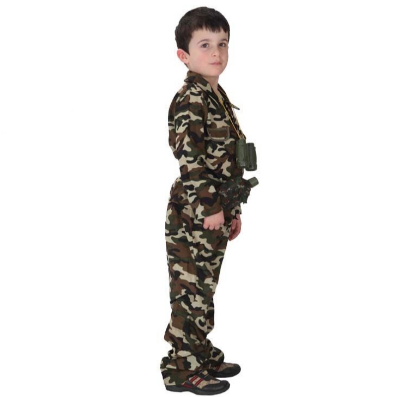 Boys Soldier Costume เครื่องแบบทหารชุดเด็กชุด Army HCBC-010