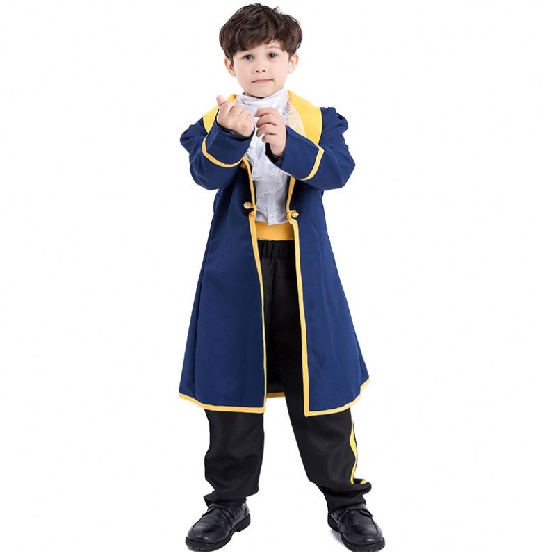 Kids Beauty and the Beast Cossplay Costume Halloween Party Men Boys Boys Fancy Dress Movie Prince \\\\ Costume