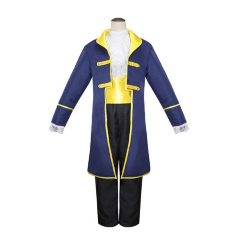 Carnival Cossplay Children Blue Boys Pianist Prince Costume สำหรับปาร์ตี้