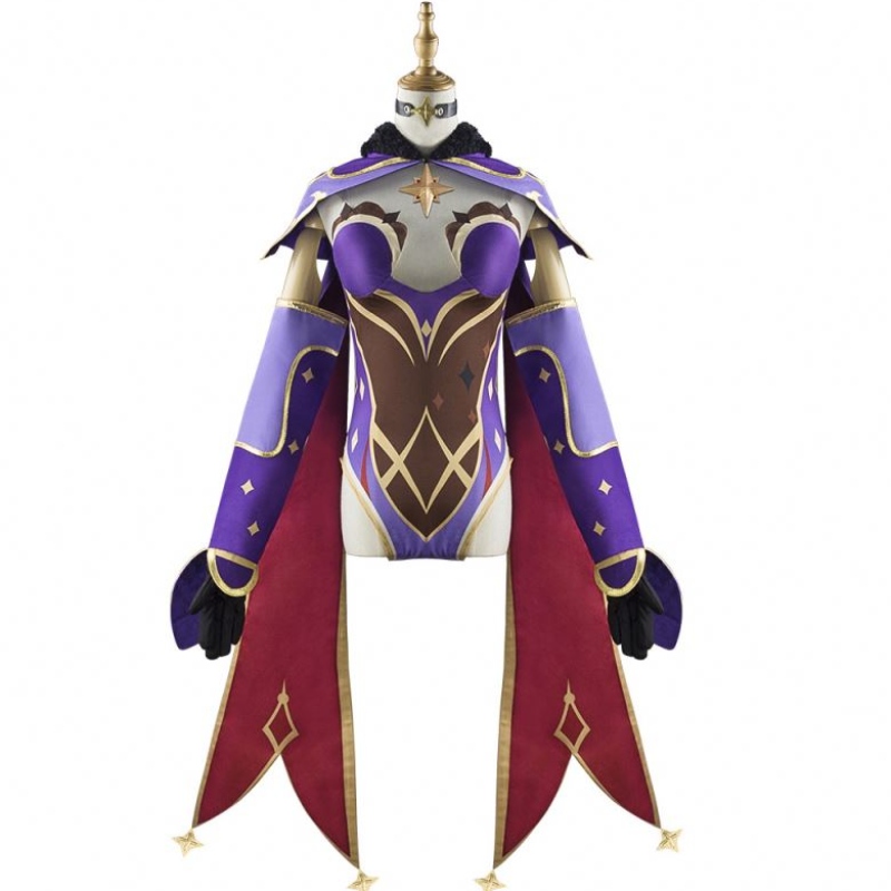 เกม Uwowo Genshin Impact Mona Megistus Astral Reflection Cossplay Costume พิเศษนักโหราศาสตร์ปริศนาน่ารักน่ารัก