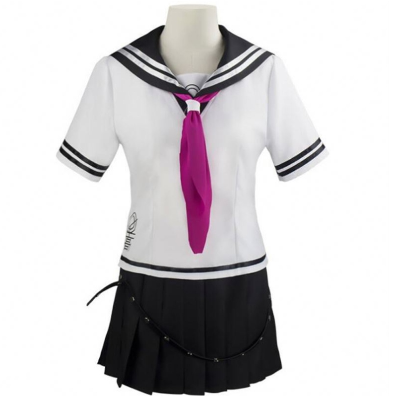 อะนิเมะ Super Dangan Ronpa 2 Danganronpa Ibuki Mioda ชุดเครื่องแต่งกายชุดคอสเพลย์ชุดเครื่องแบบ