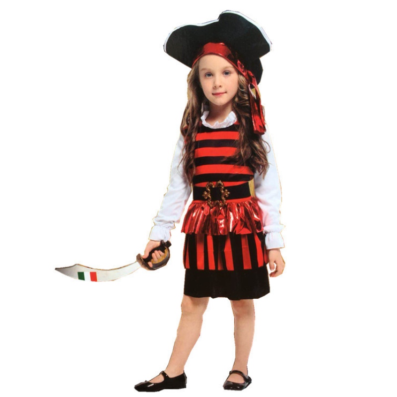 Amazon Hot Sale Cossplay Costume Halloween Pirate Party เสื้อผ้าสำหรับเด็ก