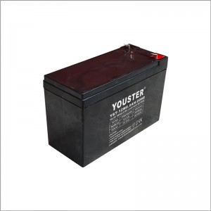 Youster การบำรุงรักษาความจุสูงฟรี 12v8.0ah แบตเตอรี่พลังงานแสงอาทิตย์ที่ปิดผนึก USP ตะกั่วกรดแบตเตอรี่