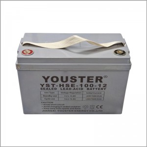 แบตเตอรี่พลังงานแบตเตอรี่พลังงานแสงอาทิตย์ 12v100ah ตะกั่วกรดลึกหมุนเวียนเซลล์