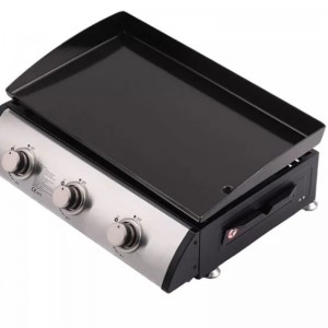 ห้องครัวที่มีคุณภาพสูงทําอาหารสแตนเลสอบเหล็กตั้งโต๊ะบาร์บีคิวเตาก๊าซเตาย่างแบบพกพา