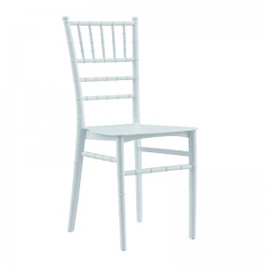 ทิฟฟานี่สไตล์ปาร์ตี้พลาสติกแต่งงานสามารถซ้อนกันเช่างานเลี้ยงปาร์ตี้เก้าอี้ PP เฟอร์นิเจอร์เก้าอี้กิจกรรม