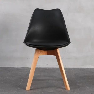 ขายส่งเก้าอี้รับประทานอาหารพลาสติกที่ทันสมัยร้านอาหาร Bistro Cafe เก้าอี้อะคริลิคสีสันสดใสเก้าอี้พลาสติกและเบาะนุ่ม