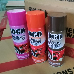 หนังซิลิโคนคุณภาพดียางขี้ผึ้ง Car Care Spray Spray Wax Cockpit Bright Spray