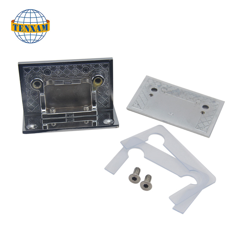 คลิปแก้วสี่เหลี่ยมสองด้าน