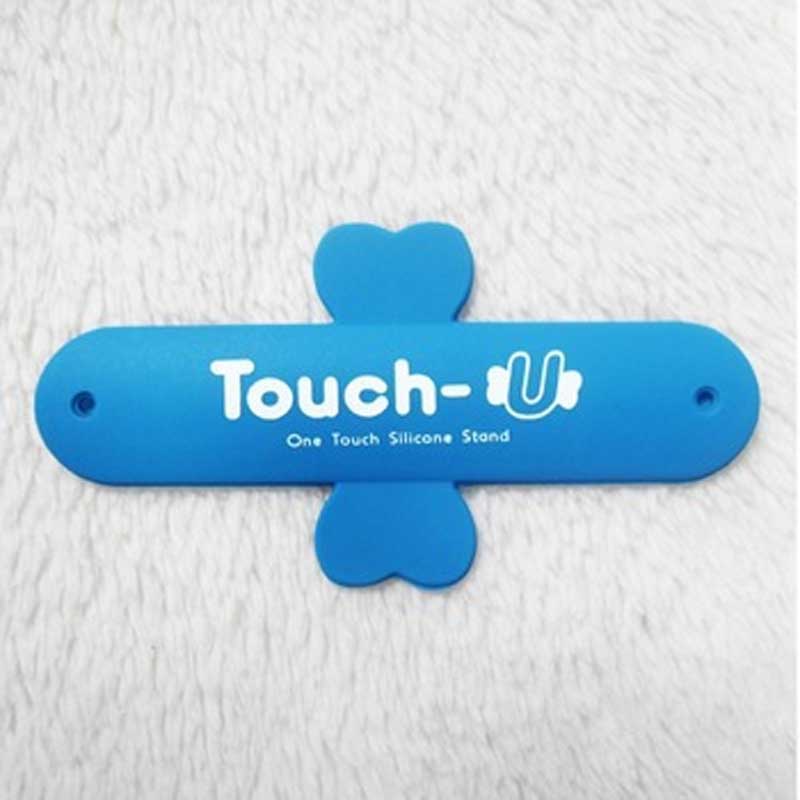 โทรศัพท์คุณภาพดี u silicone silicone smart personal stand holder personalized personal stand silicone slap holder